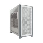 4000D AIRFLOW Tempered Glass Mid-Tower ATX Case - White