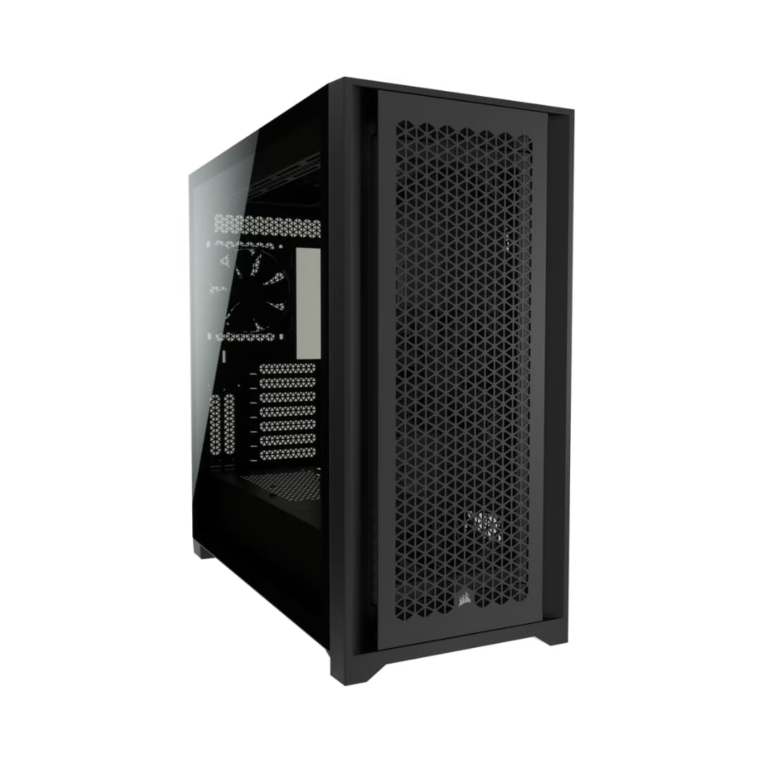 5000D AIRFLOW Tempered Glass Mid-Tower ATX PC Case — Black