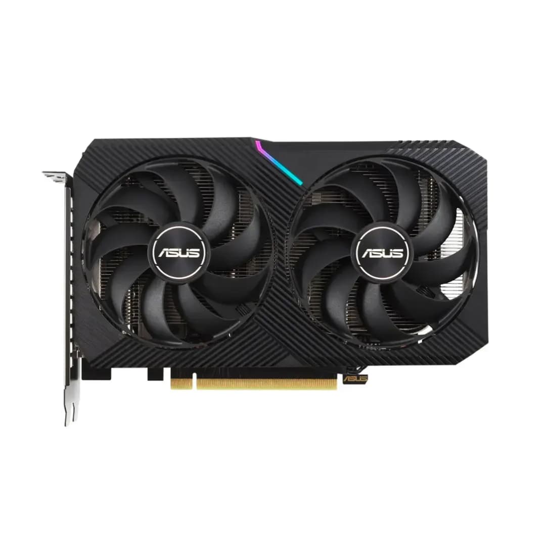 ASUS - NVIDIA GeForce RTX 3060 Dual Overclock 12GB GDDR6 PCI Express 4.0 Graphics Card - Black