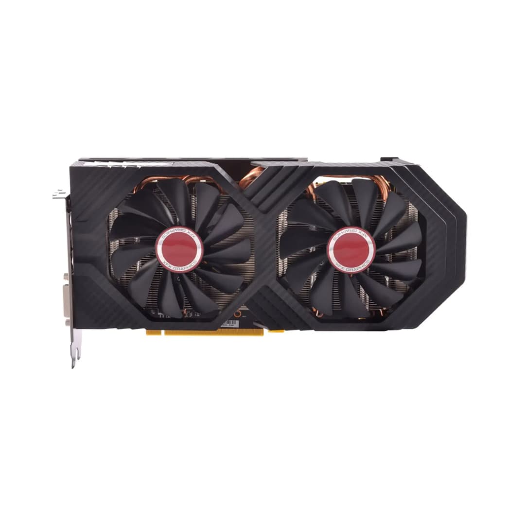 XFX - AMD Radeon RX 580 GTS XXX Edition 8GB GDDR5 PCI Express 3.0 Graphics Card - Black