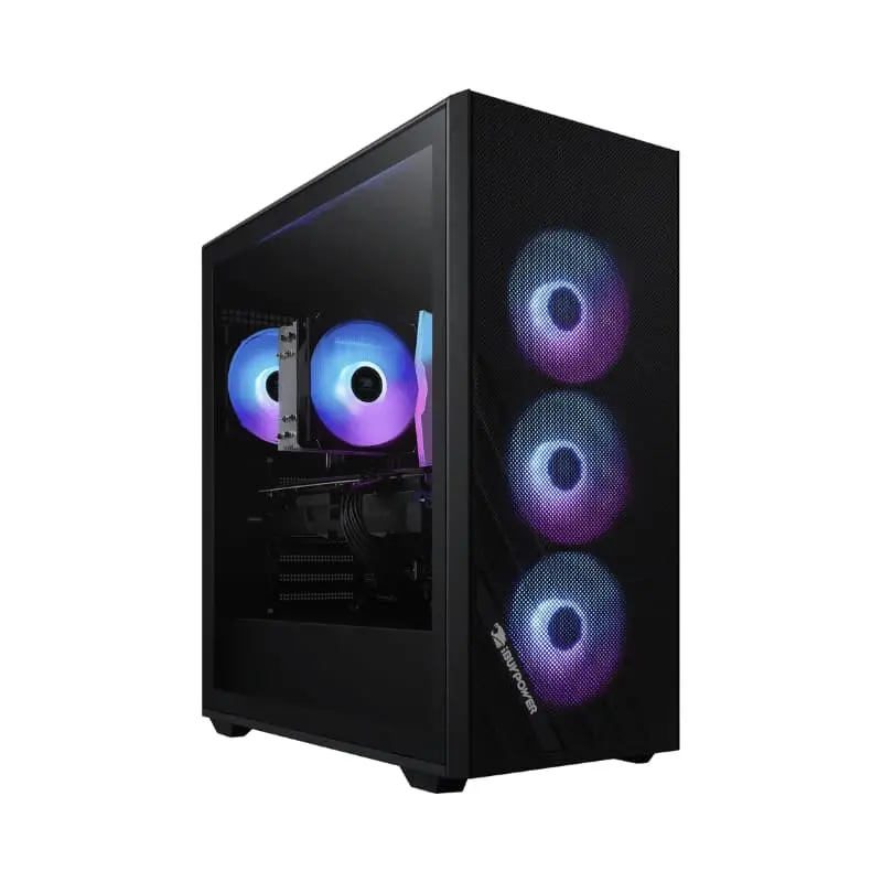 iBUYPOWER - Scale Gaming Desktop PC - Intel Core i5 14400F - NVIDIA GeForce RTX 4060 8GB - 16GB DDR5 RAM - 1TB NVMe