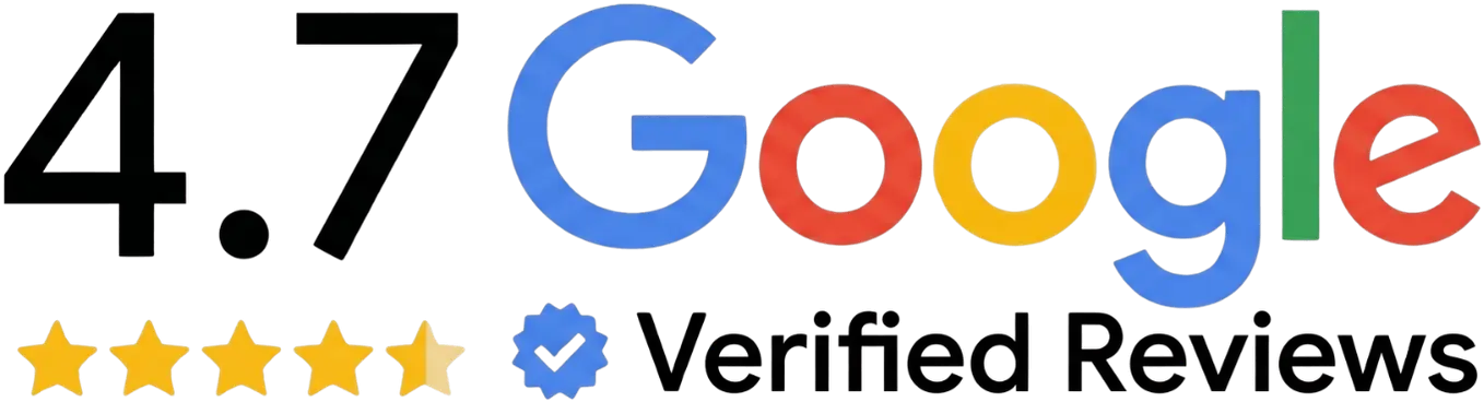 4.7 google rating